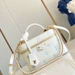 Louis Vuitton M27744 Vanity Chain Pouch Monogram Empreinte leather bag