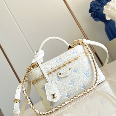 Louis Vuitton - M27744 Vanity Chain Pouch Monogram Empreinte Leather Bag