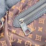Louis Vuitton M26364 Neverfull Inside Out MM Black Jeans Puffygram nylon tote