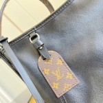 Louis Vuitton M28160 Vibe Carryall East West soft lambskin monogram bag