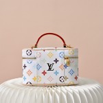 Louis Vuitton x TM Vanity Chain Pouch M13662 White Multicolor – Coated Canvas with Leather Trim