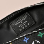 Louis Vuitton x Takashi Murakami X TM Speedy Soft 30 M13257 Black Multi Handbag