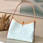 Louis Vuitton Carryall Small Bag Monogram Origine Bleu Courrier – Vintage Inspired