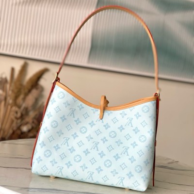 Louis Vuitton - Carryall Small Bag Monogram Origine Bleu Courrier