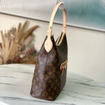 Louis Vuitton M27335 Monogram Lineup Handbag – Classic Canvas with Leather Trim