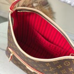 Louis Vuitton M27335 Monogram Lineup Handbag – Classic Canvas with Leather Trim