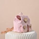 Louis Vuitton Venice Backpack M13031 Pink Monogram Denim Backpack with Front Pocket