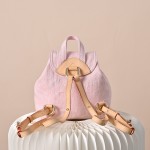 Louis Vuitton Venice Backpack M13031 Pink Monogram Denim Backpack with Front Pocket