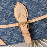 Louis Vuitton Diane Handbag M13070 Monogram Denim Shoulder Crossbody Bag