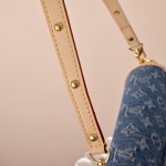 Louis Vuitton Diane Handbag M13070 Monogram Denim Shoulder Crossbody Bag