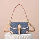 Louis Vuitton Diane Handbag M13070 Monogram Denim Shoulder Crossbody Bag