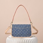 Louis Vuitton Diane Handbag M13070 Monogram Denim Shoulder Crossbody Bag