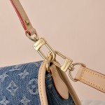 Louis Vuitton Diane Handbag M13070 Monogram Denim Shoulder Crossbody Bag