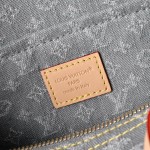 Louis Vuitton Speedy Soft 30 Monogram Denim Gray Blue M13344 Replica Handbag