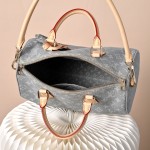 Louis Vuitton Speedy Soft 30 Monogram Denim Gray Blue M13344 Replica Handbag