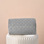 Louis Vuitton Speedy Soft 30 Monogram Denim Gray Blue M13344 Replica Handbag