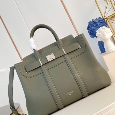 Louis Vuitton - Georges Tote Bag M23153 Cuir Millésime Leather Business Handbag
