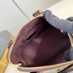Louis Vuitton Alma BB Coffee Epi Leather Handbag 23.5x17.5x11.5 cm