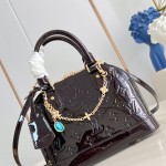 Louis Vuitton Alma BB Coffee Epi Leather Handbag 23.5x17.5x11.5 cm