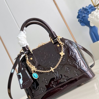 Louis Vuitton - Alma BB Epi Leather Coffee Bag M27172 