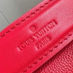 Louis Vuitton Side Trunk Medium Bag M27449 Light Green / M28333 Red