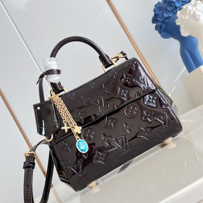 Louis Vuitton - Cluny Mini Bag M27173 Epi Leather Brown with LV Resin Logo