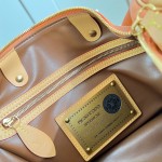 Louis Vuitton Speedy P9 Bandoulière 30 M13904 Embroidered Monogram Orange Leather Bag