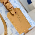 Louis Vuitton All In BB Monogram Origine Bleu Courrier handbag in blue canvas