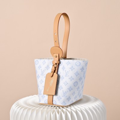 Louis Vuitton - All In BB Monogram Origin Blue M27529 Replica Handbag