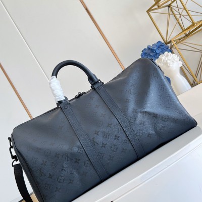 Louis Vuitton - Keepall Bandoulière 45 Monogram Midnight Travel Bag