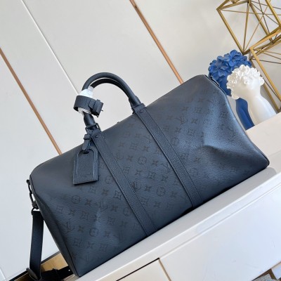 Louis Vuitton - Keepall Bandoulière 45 Monogram Midnight Travel Bag