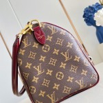 Louis Vuitton Speedy Soft 30 Monogram Anniversary handbag in Monogram canvas with leather trim and travel-inspired accessories