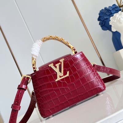 Louis Vuitton - Capucines Mini Exceptionals Taurillon Leather Handbag M12944