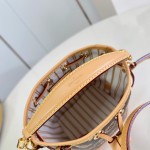 Louis Vuitton Nano Noé Monogram Origine Bucket Bag M27699 Front View