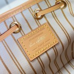 Louis Vuitton Nano Noé Monogram Origine Bucket Bag M27699 Front View