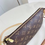 Louis Vuitton Monogram Denim Pochette Accessoires Bag M40712 Front View