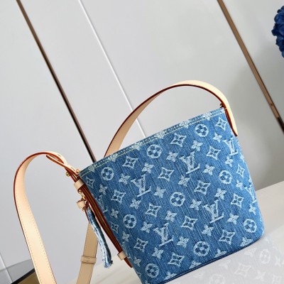 Louis Vuitton - M28107 All In BB Bucket Bag Denim Rendez-Vous Collection