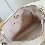 Louis Vuitton All Around Small Handbag Black Monogram Perforated Leather M28306 Crossbody Bag