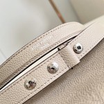 Louis Vuitton All Around Small Handbag Black Monogram Perforated Leather M28306 Crossbody Bag