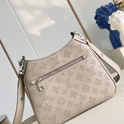Louis Vuitton - All Around Small Handbag Black Monogram Perforated Leather M28306