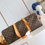 Louis Vuitton Needle Handbag M28116 Monogram Canvas Shoulder Bag with Leather Trim