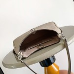 Louis Vuitton All Around Small Handbag Black Monogram Perforated Leather M28306 Crossbody Bag