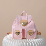 Louis Vuitton Venice Backpack M13031 Pink Monogram Denim Backpack with Front Pocket