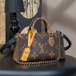 Louis Vuitton M14236 Premium Edition Handbag in Italian A-Grade Leather with Copperplate Electronic Tag and Full Packaging